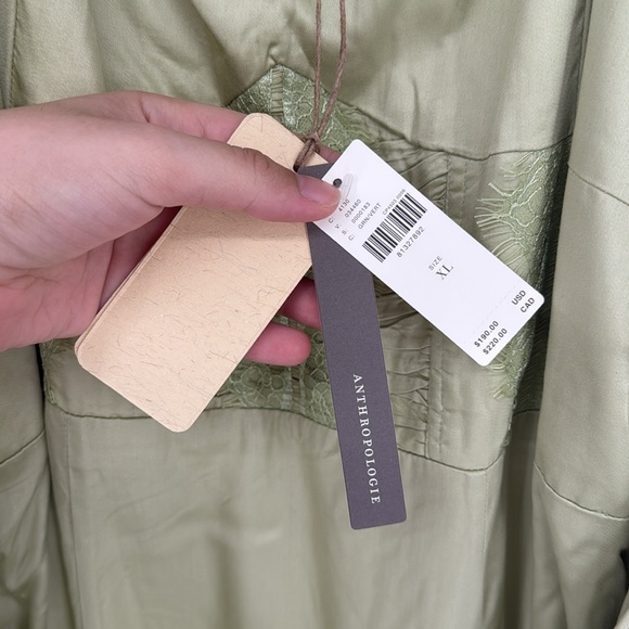 Anthropologie Light Green Maxi Dress - Picture 7 of 13